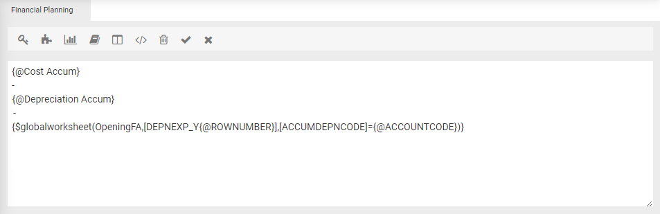 fixed assets formula